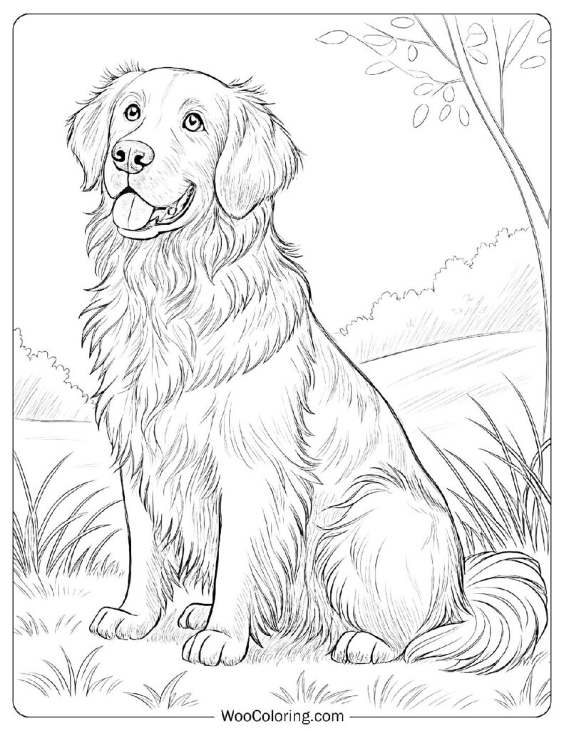 free printable coloring sheets of dogs