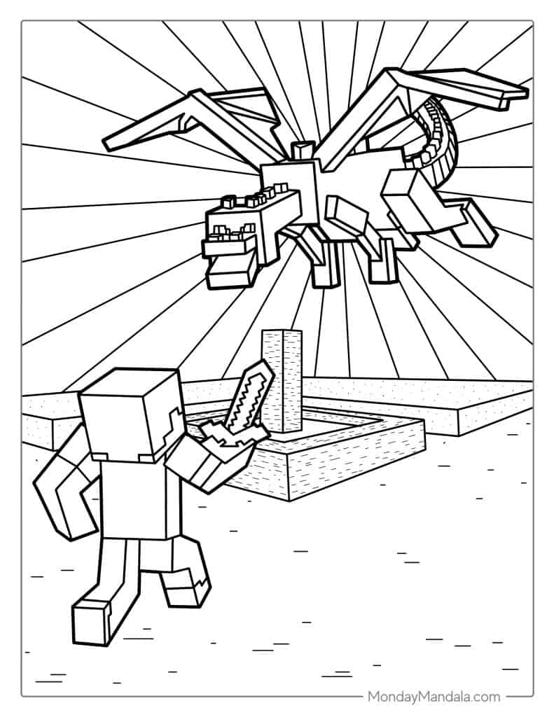 minecraft animal coloring pages minecraft animal coloring pages
