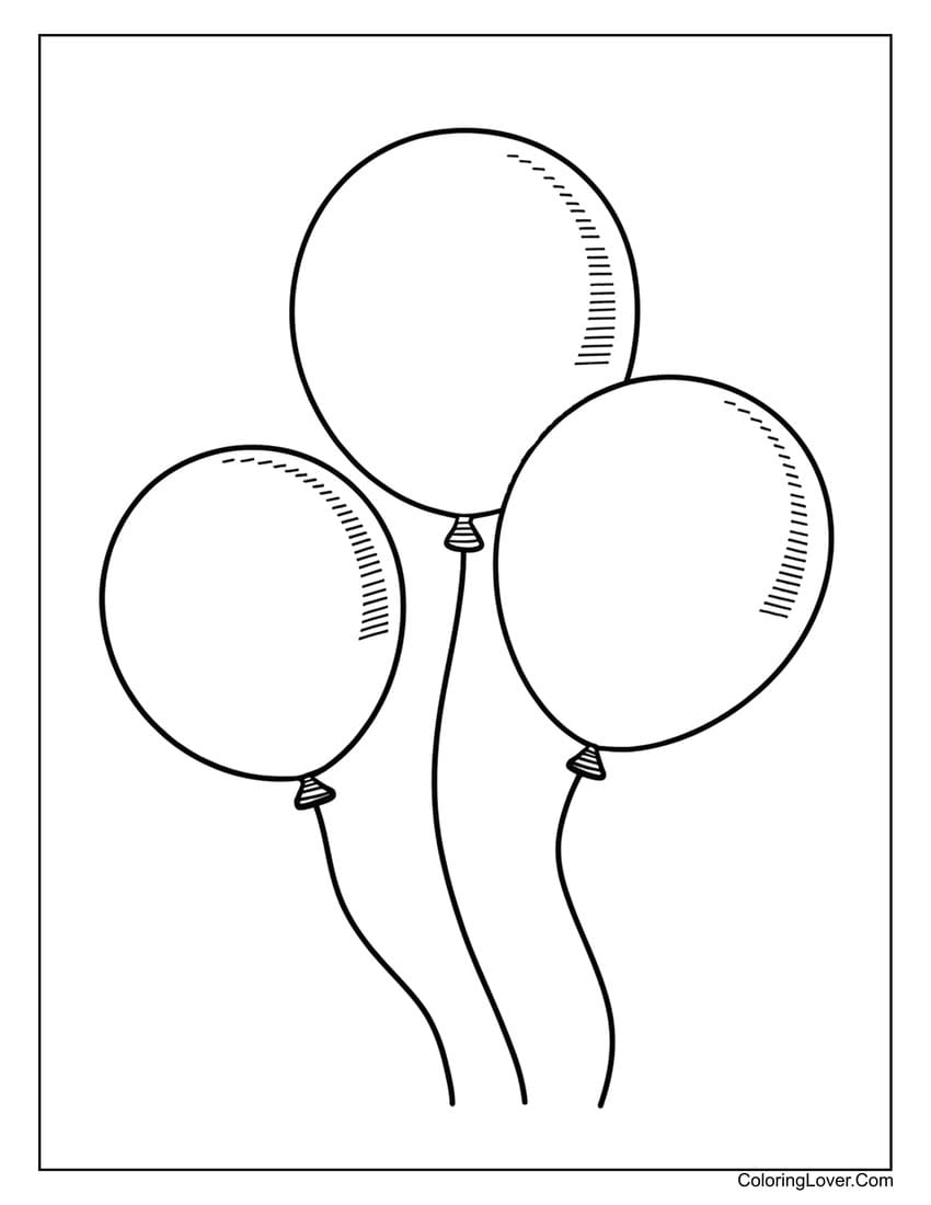 90 Easy Coloring Pages Simple Printables For All Ages 