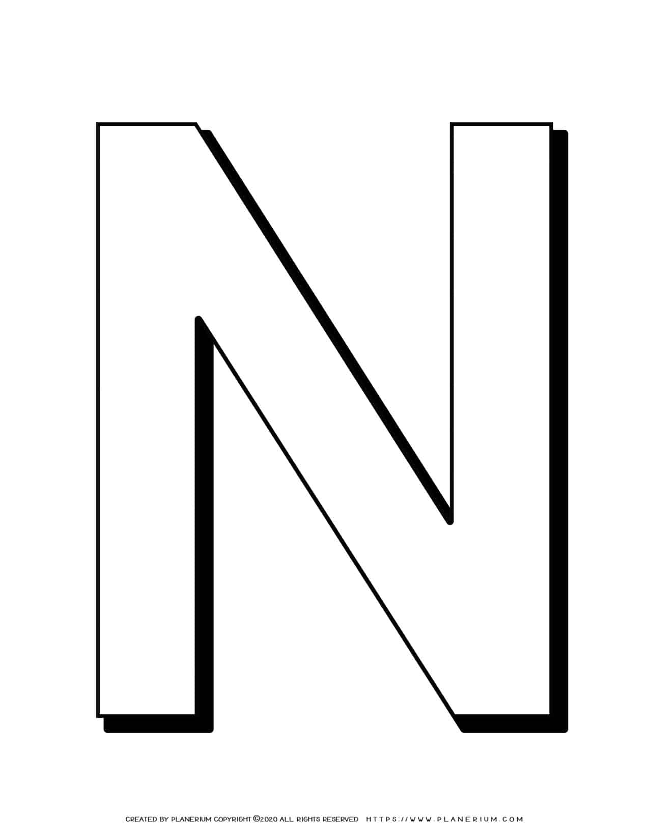 Alphabet Coloring Pages English Letters Capital N Planerium Worksheets Library Alphabet Coloring Pages English Letters Capital N Planerium Worksheets Library