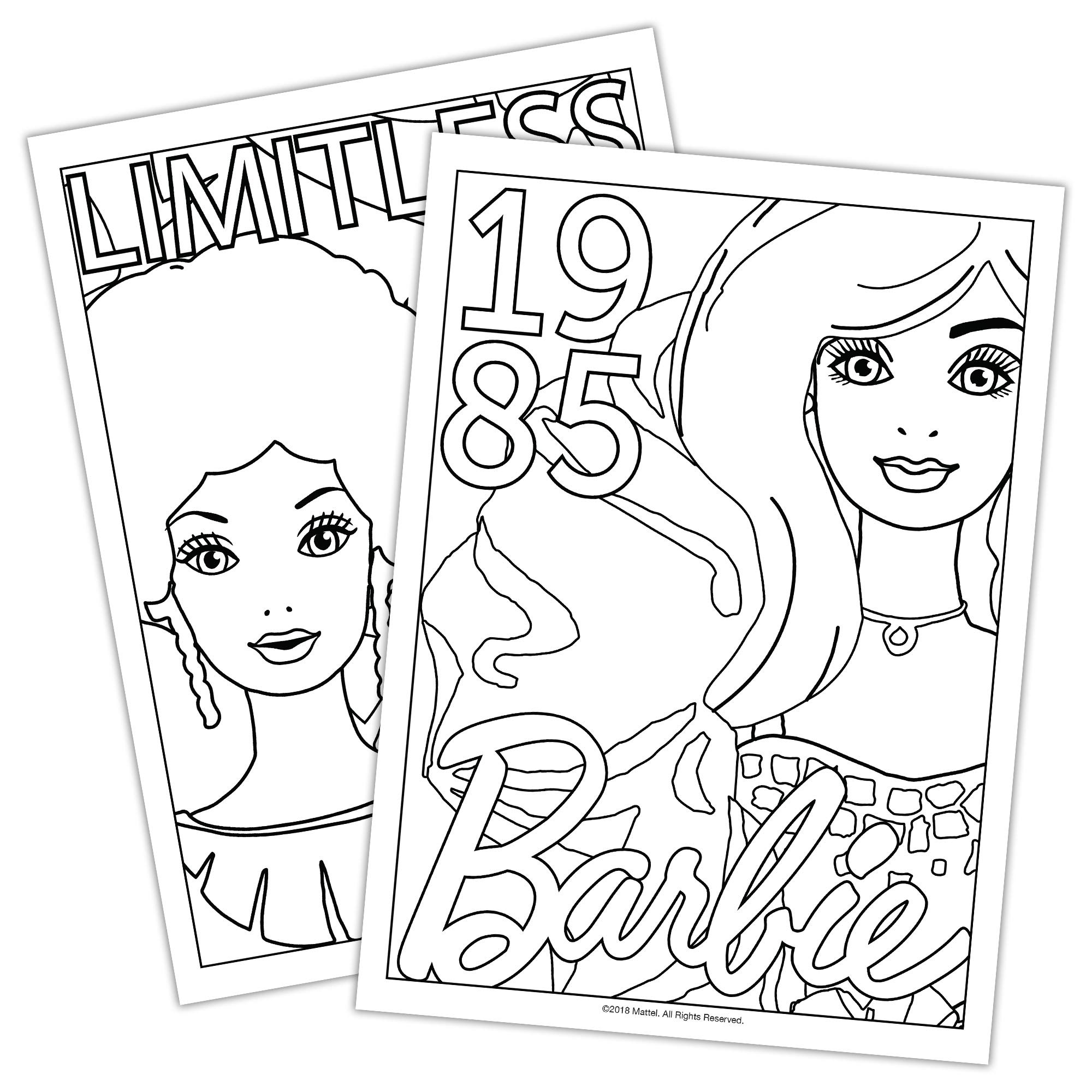 barbie coloring book pages barbie coloring book pages