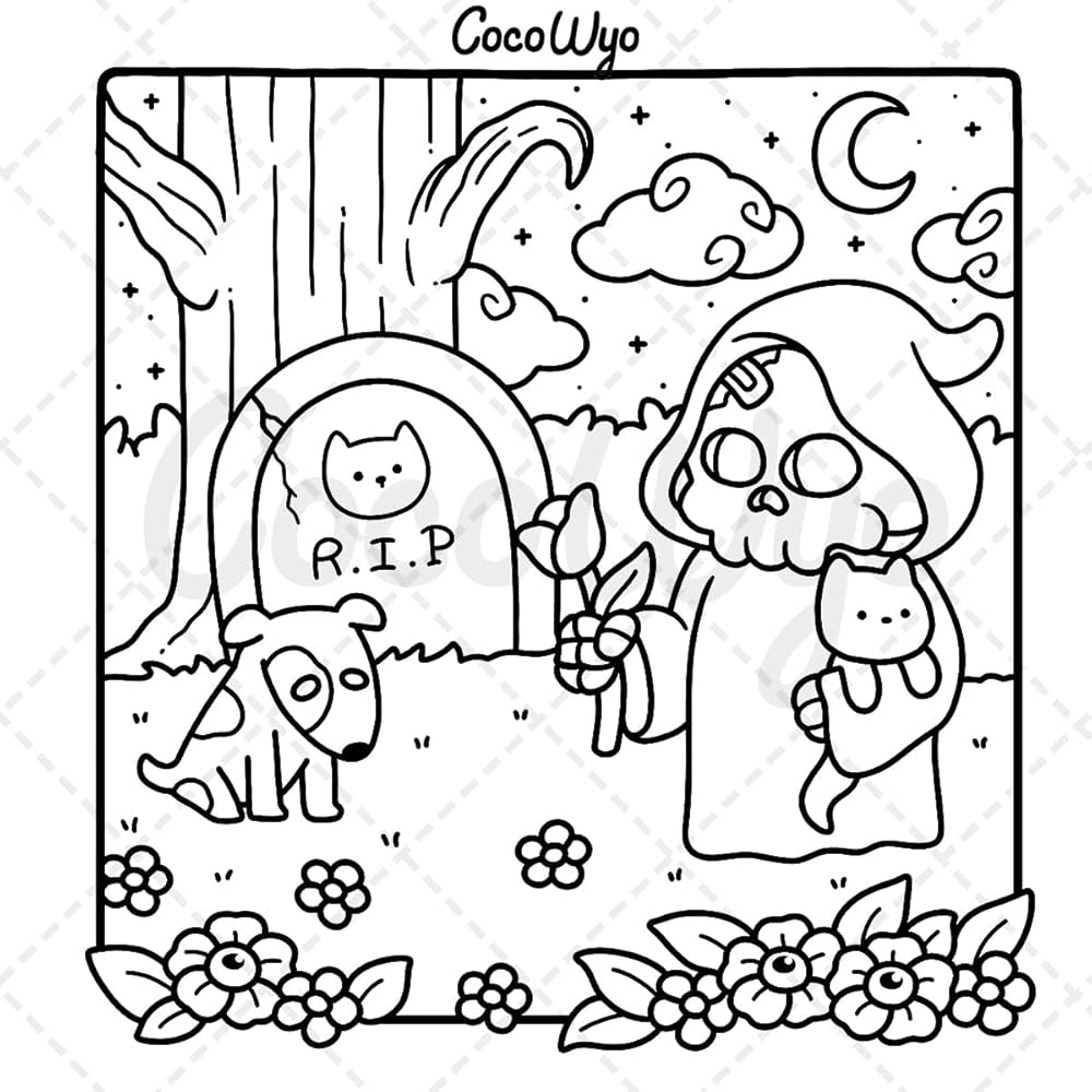 Amazon Spooky Cutie Coloring Book For Adults And Teens Featuring Adorable Creepy Creatures In Cozy Hygge Moments For Relaxation Cozy Spaces Coloring 9798332625268 Wyo Coco Books Amazon Spooky Cutie Coloring Book For Adults And Teens Featuring Adorable Creepy Creatures In Cozy Hygge Moments For Relaxation Cozy Spaces Coloring 9798332625268 Wyo Coco Books
