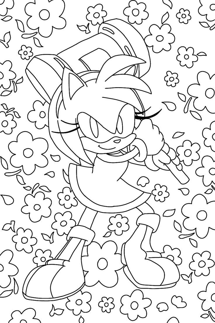 sonic coloring pages free sonic coloring pages free