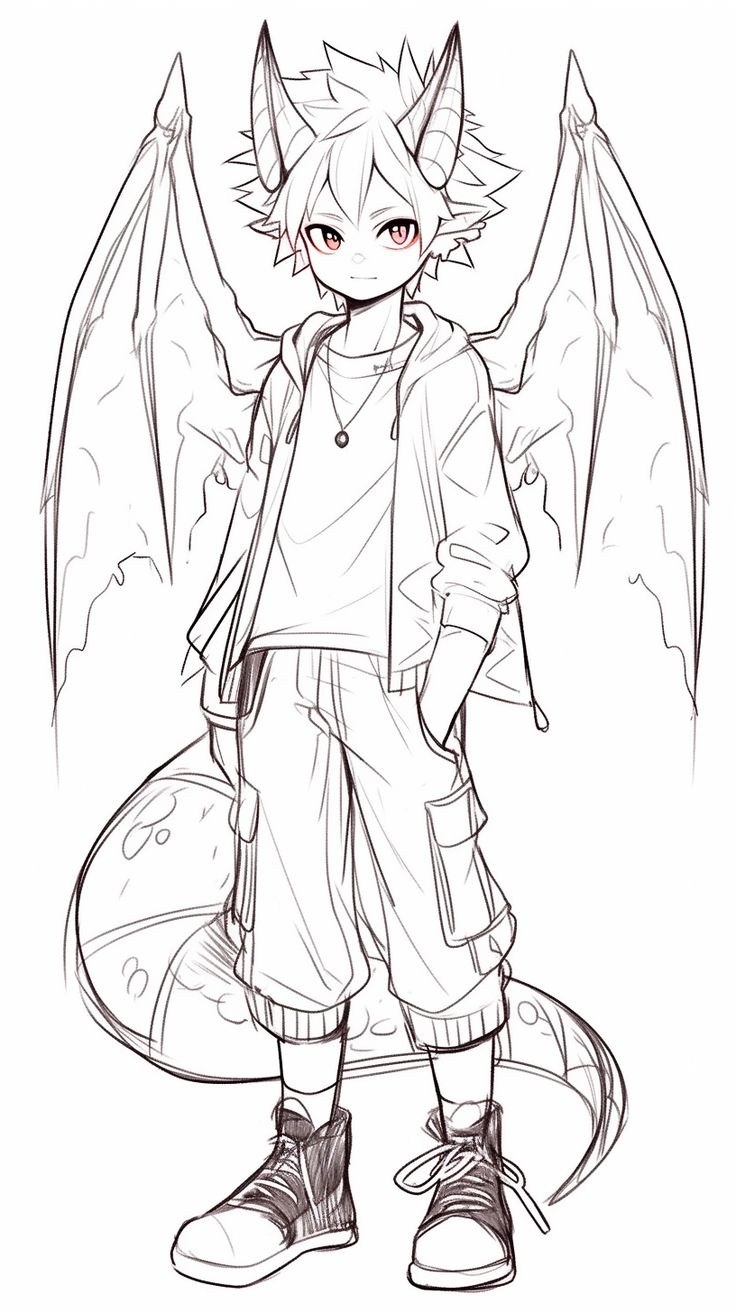 Anime Drawing Tutorial Manga Tutorial Cool Anime Boy With Dragon Wings Dragonoid Anime Art Anime Drawing Tutorial Manga Tutorial Cool Anime Boy With Dragon Wings Dragonoid Anime Art