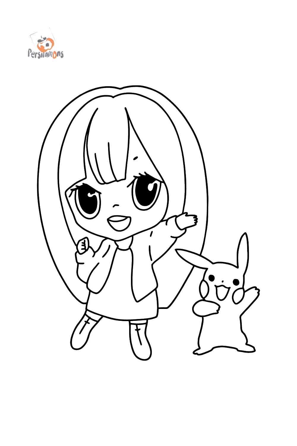 Anime Girl Kawaii Coloring Pages Online And Print For Free  Anime Girl Kawaii Coloring Pages Online And Print For Free