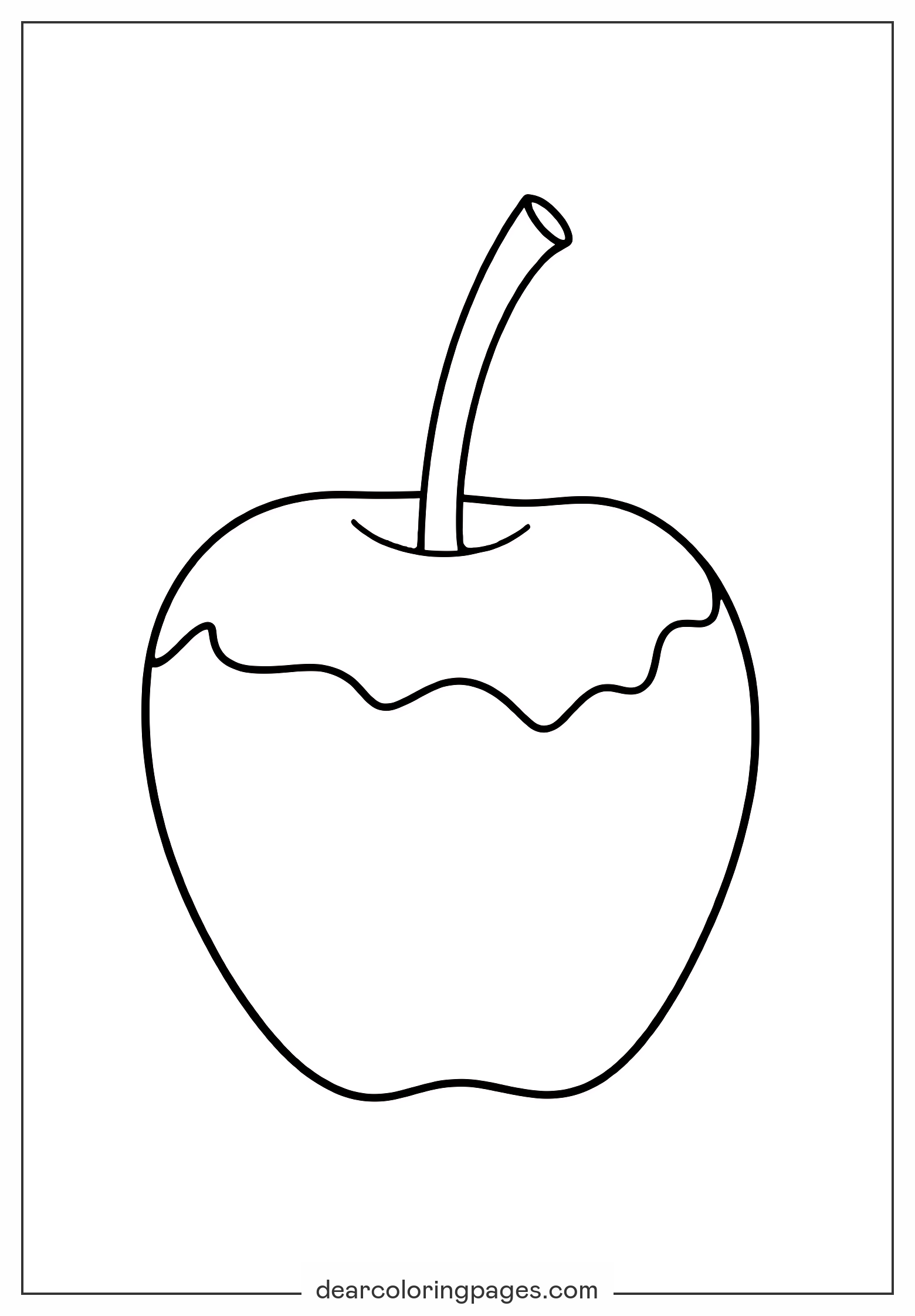 apple pictures to color apple pictures to color