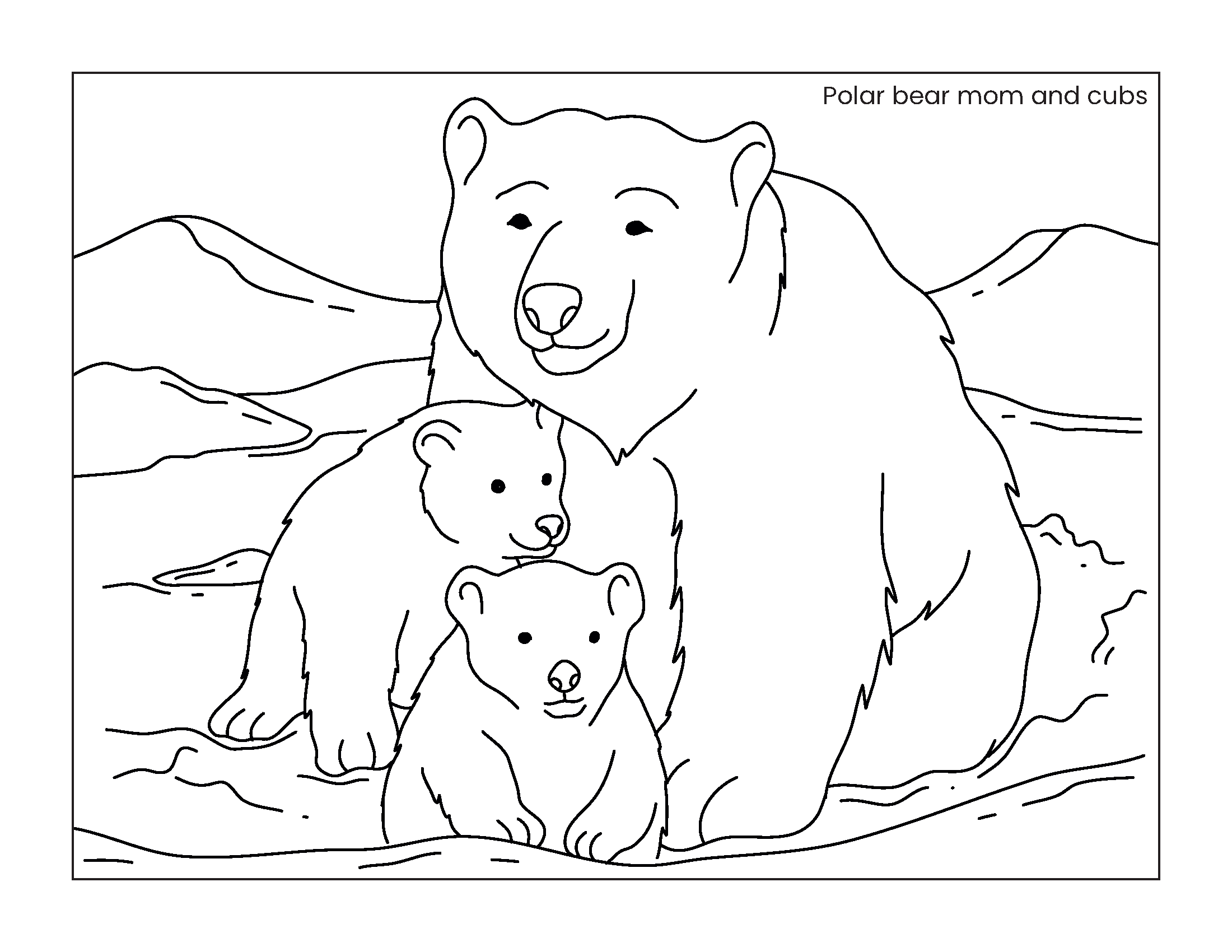 Arctic Animals Coloring Pages Gift Of Curiosity Arctic Animals Coloring Pages Gift Of Curiosity