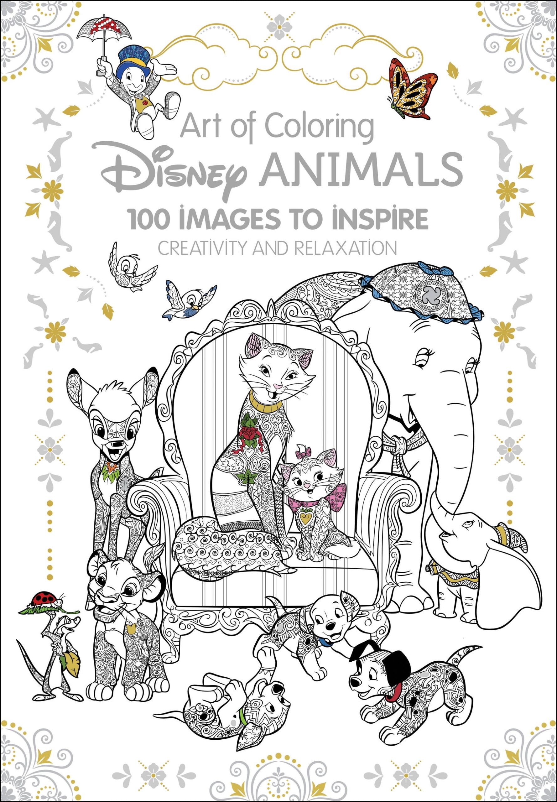 Art Of Coloring Disney Animals 100 Images To Inspire Creativity And Relaxation Walmart Art Of Coloring Disney Animals 100 Images To Inspire Creativity And Relaxation Walmart