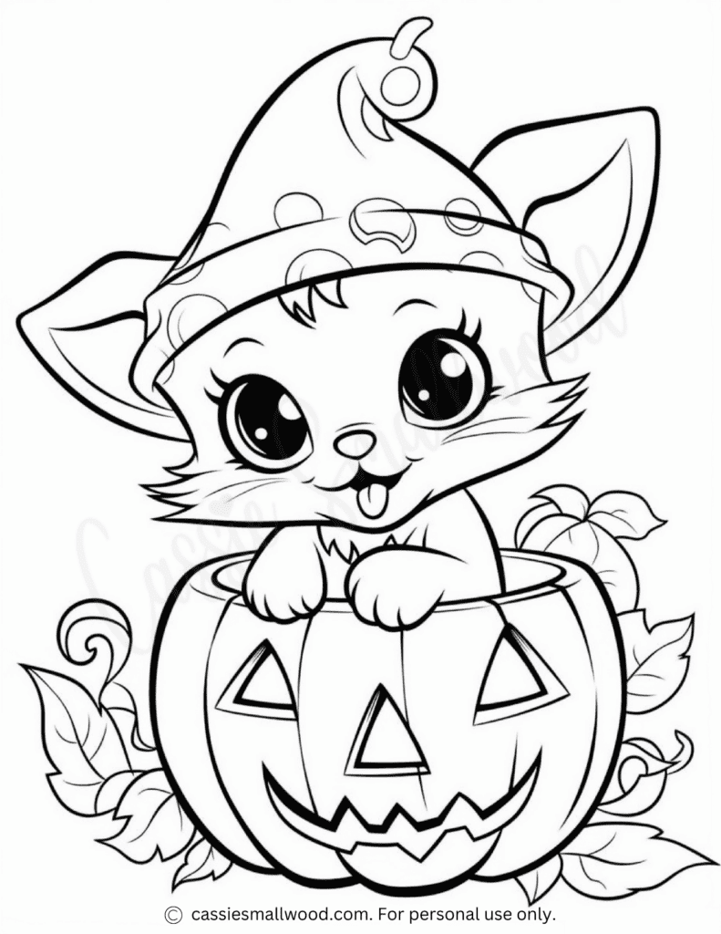 easy cute halloween coloring pages easy cute halloween coloring pages