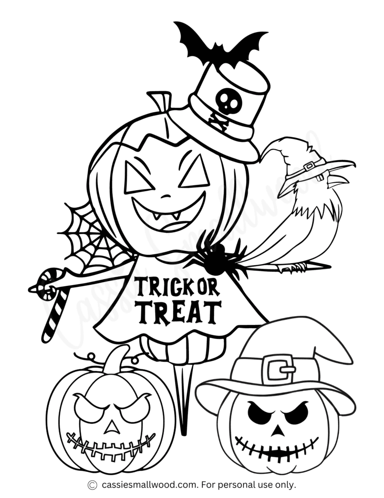AWESOME Halloween Coloring Pages Cassie Smallwood AWESOME Halloween Coloring Pages Cassie Smallwood