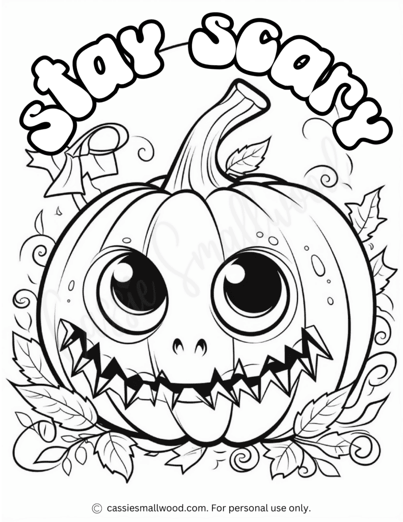 AWESOME Halloween Coloring Pages Cassie Smallwood AWESOME Halloween Coloring Pages Cassie Smallwood