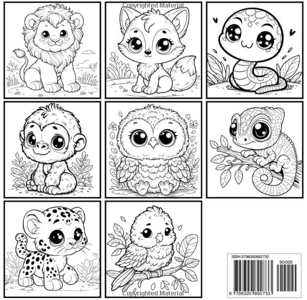 coloring pages for kids animals coloring pages for kids animals