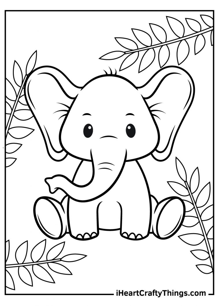 Baby Animals Coloring Pages 100 Free Printables  Baby Animals Coloring Pages 100 Free Printables