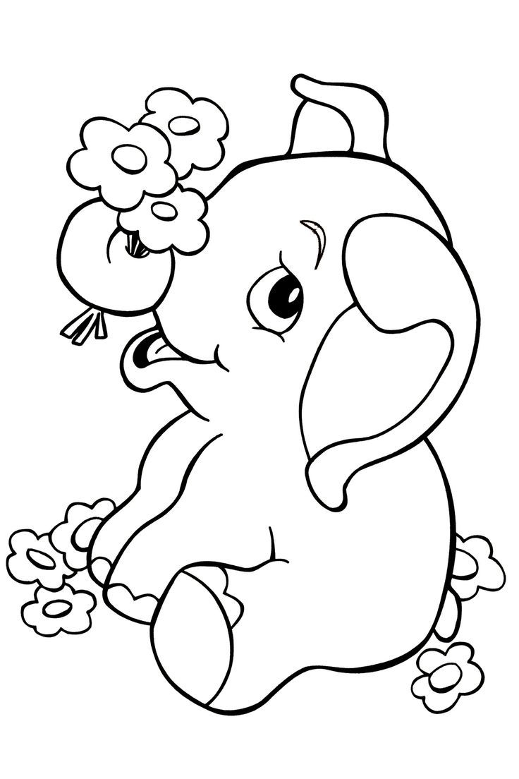 printable coloring pages elephant printable coloring pages elephant