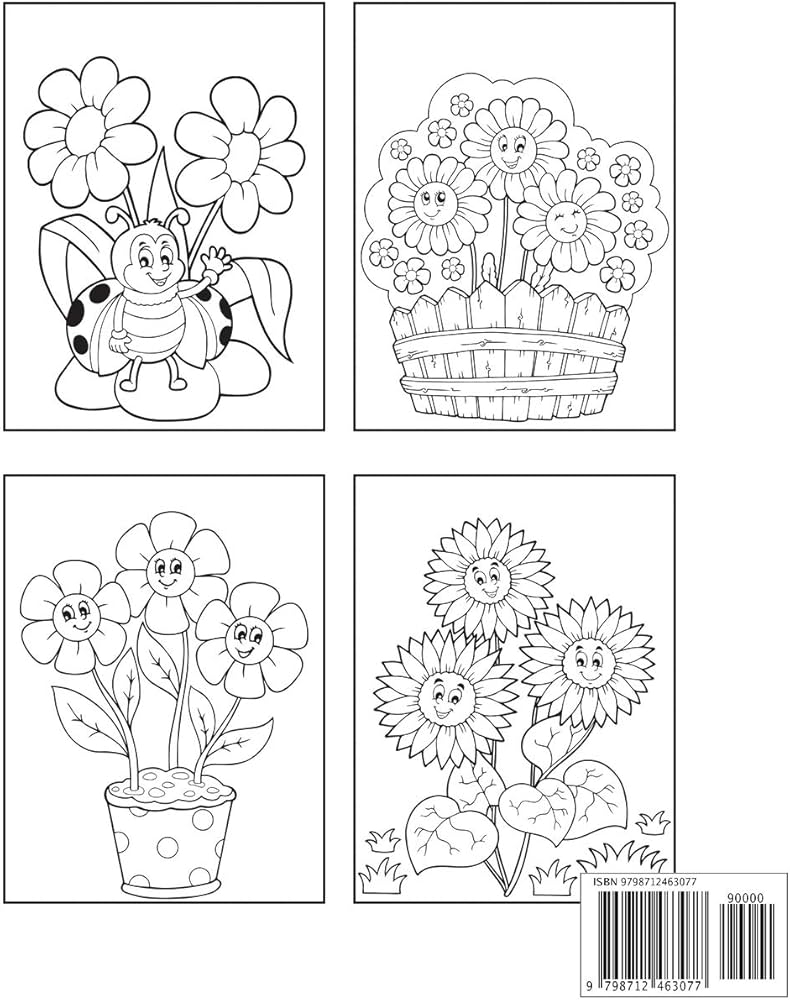 Beautiful Spring Flowers Coloring Book For Kids With Cute Spring Flowers Pages To Color Kiddo Press Jane 9798712463077 Amazon Books Beautiful Spring Flowers Coloring Book For Kids With Cute Spring Flowers Pages To Color Kiddo Press Jane 9798712463077 Amazon Books