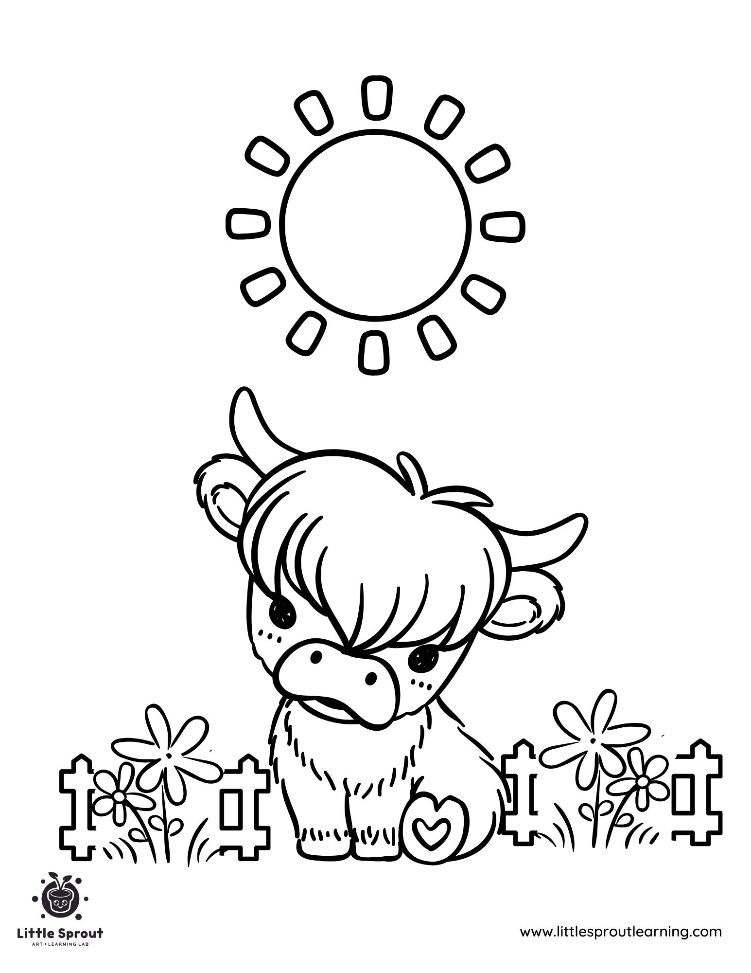 Best 30 Cow Coloring Pages Little Sprout Art Learning Lab Best 30 Cow Coloring Pages Little Sprout Art Learning Lab