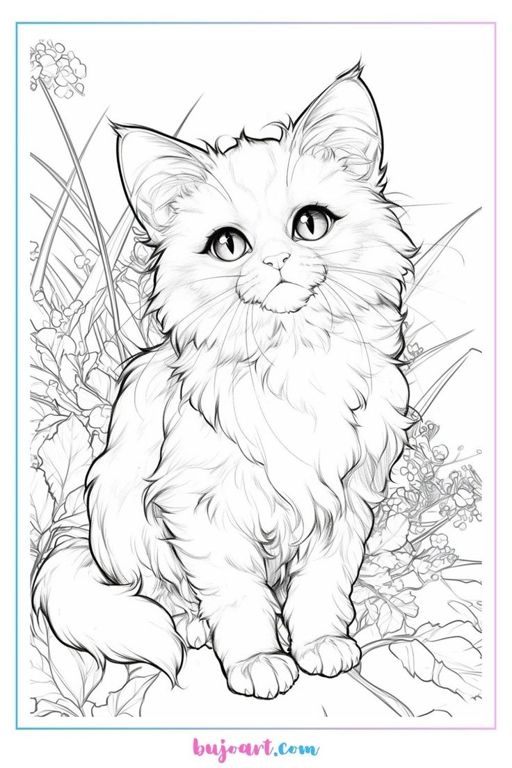 printable cat coloring sheets printable cat coloring sheets