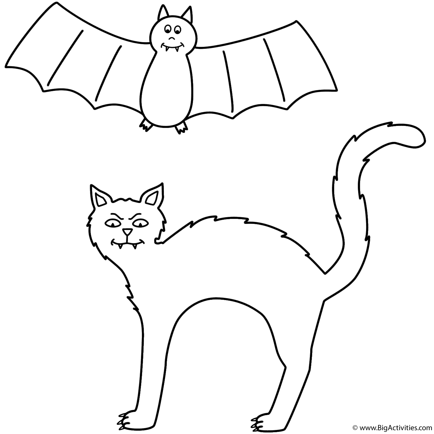 halloween black cat coloring pages halloween black cat coloring pages