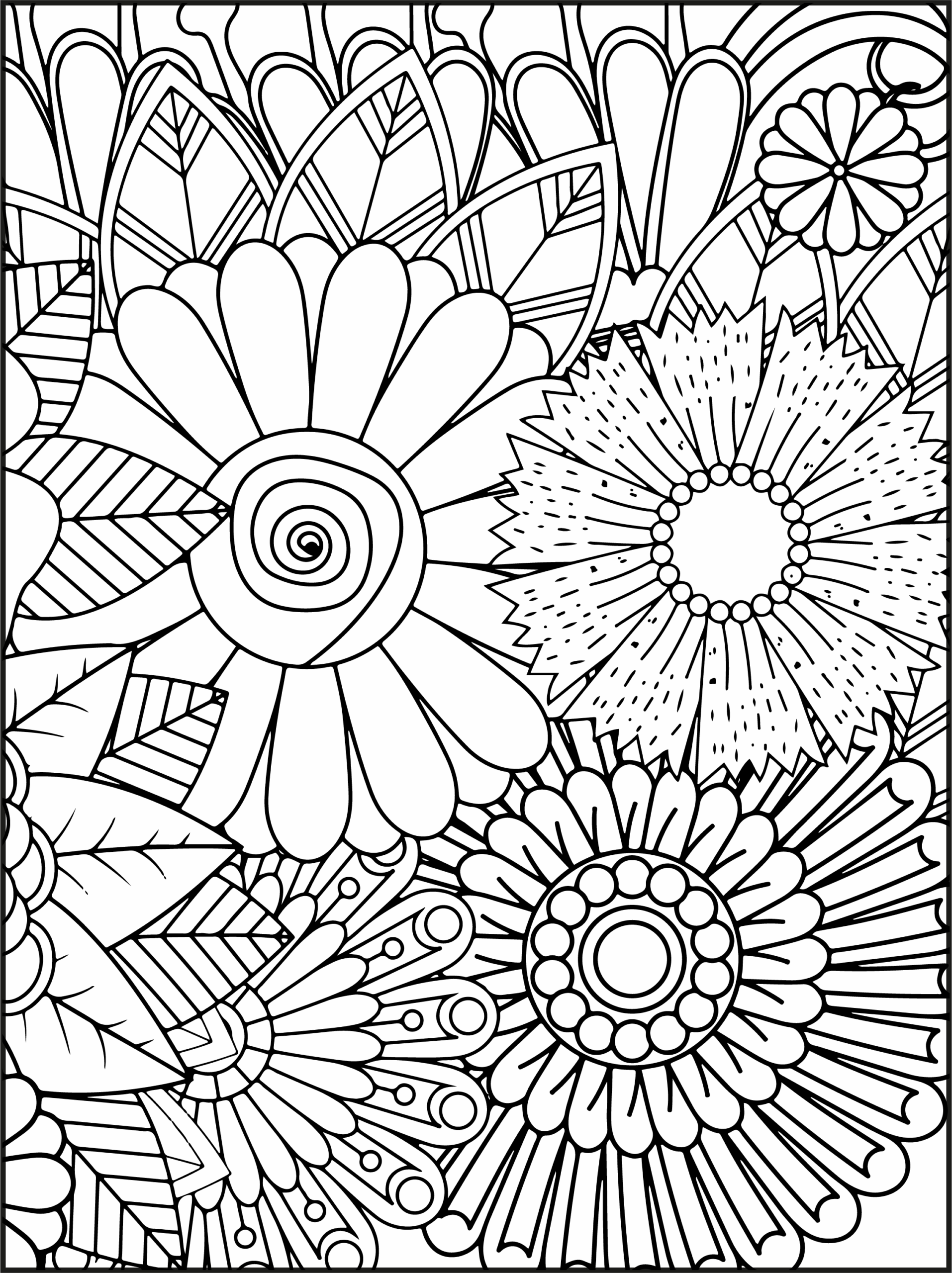 Bloom With Joy Beautiful Flowers Coloring Pages For Relaxation And Mindfulness Made By Teachers Bloom With Joy Beautiful Flowers Coloring Pages For Relaxation And Mindfulness Made By Teachers