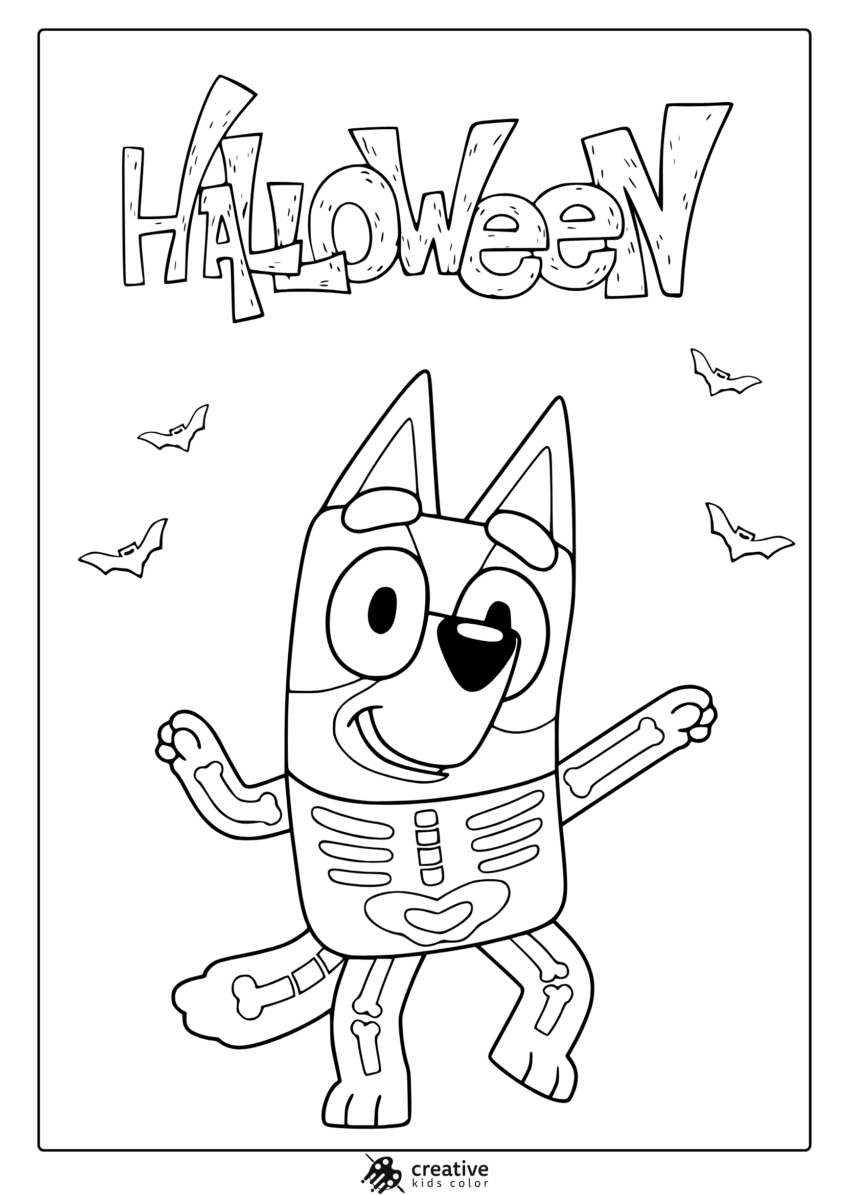 Bluey Coloring Pages 45 Free Printable PDF 