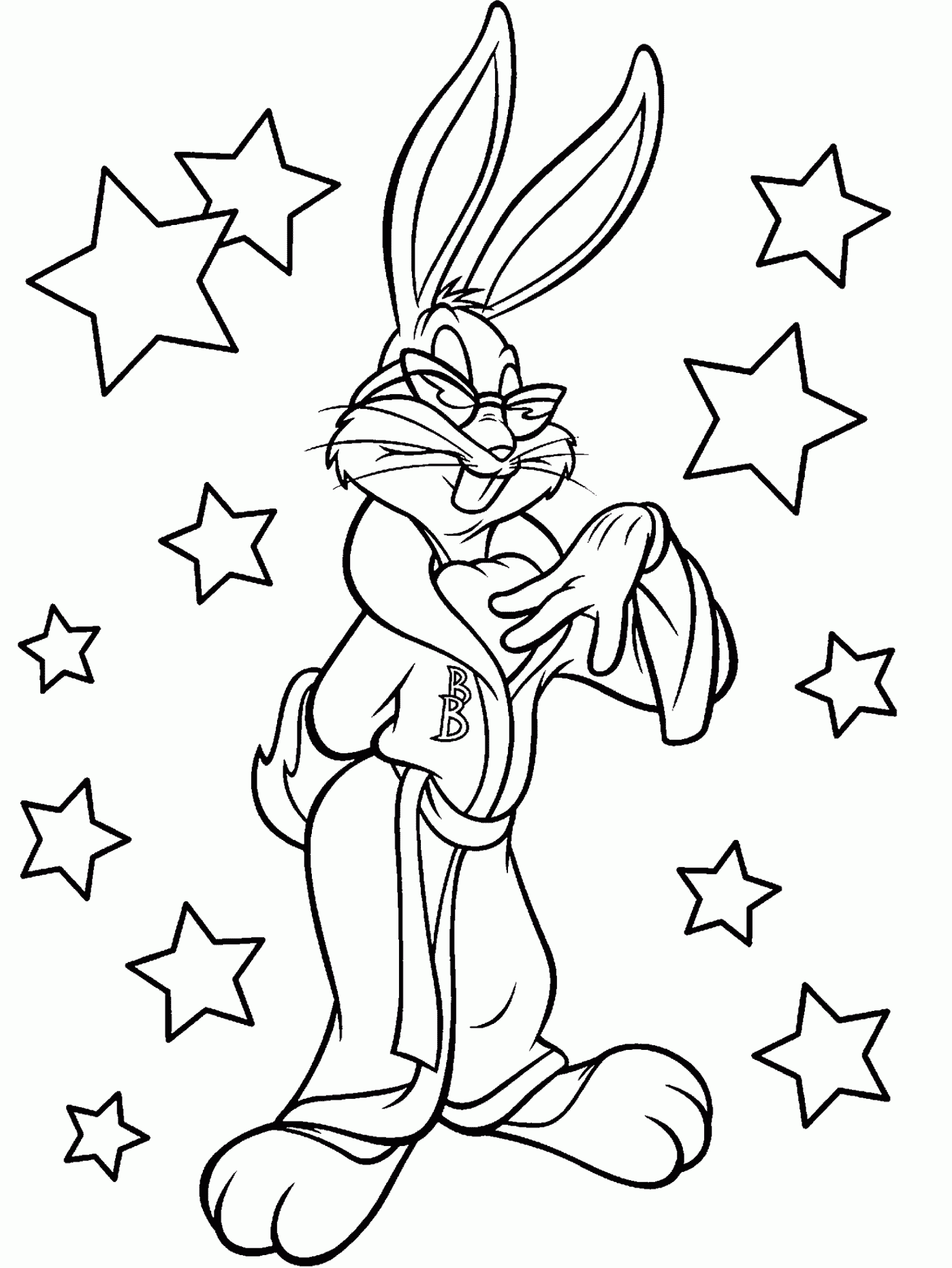 Bugs Bunny Coloring Page LOONEY TUNES SPOT COLORING PAGES Bugs Bunny Coloring Page LOONEY TUNES SPOT COLORING PAGES
