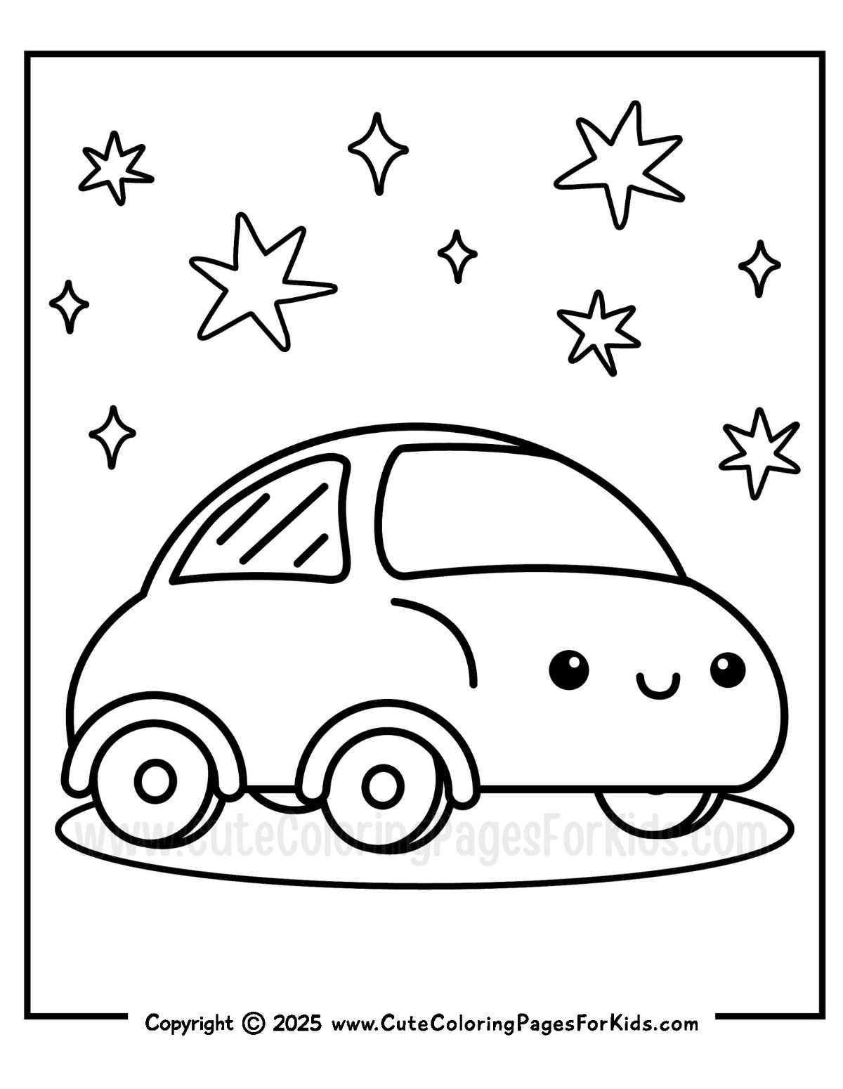 Car Coloring Pages Free Printables Cute Coloring Pages For Kids Car Coloring Pages Free Printables Cute Coloring Pages For Kids
