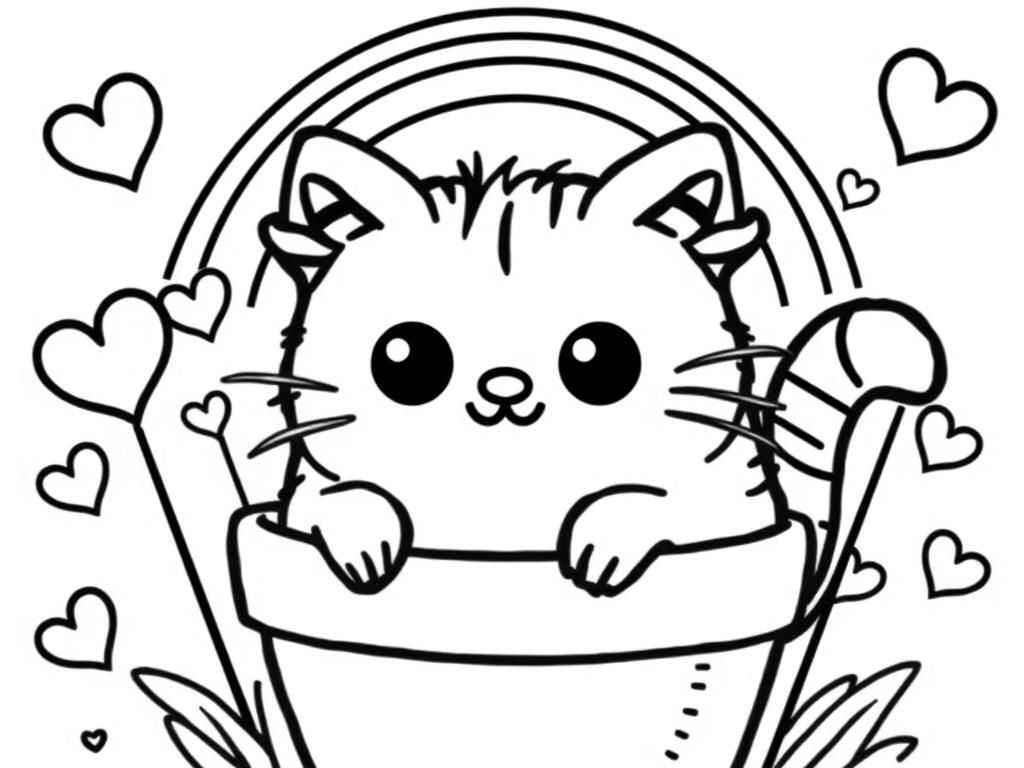 free printable cat coloring pages free printable cat coloring pages
