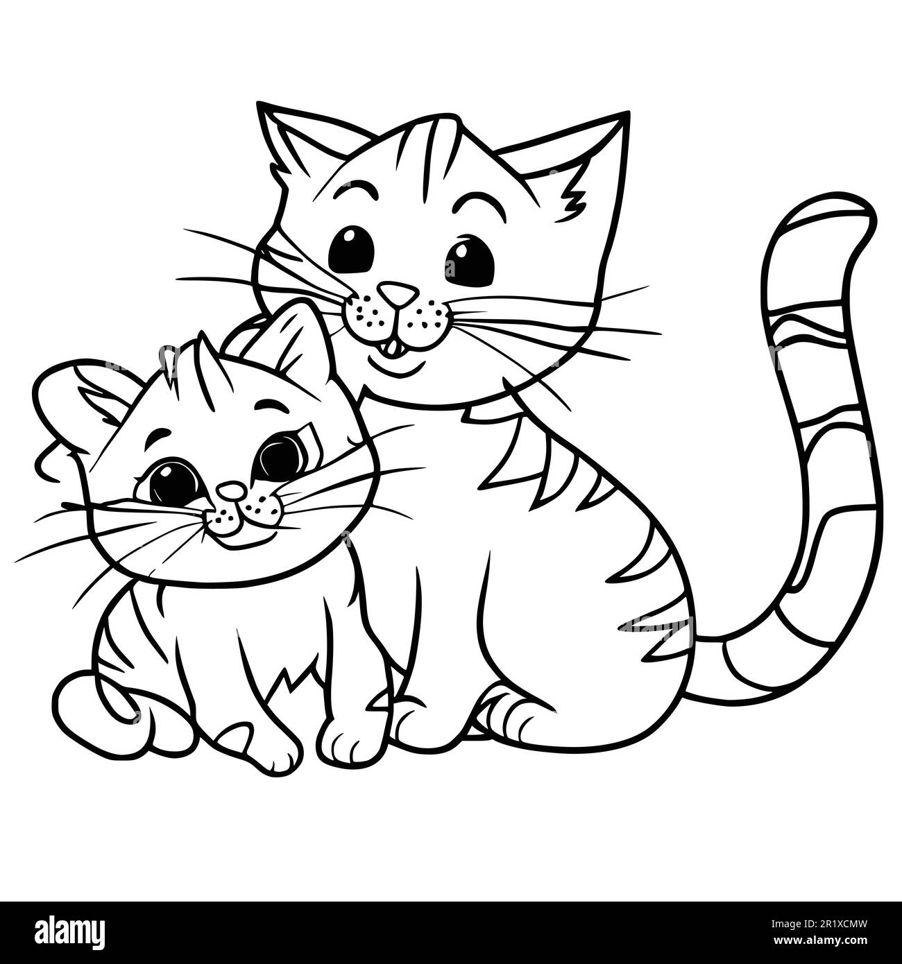 Cat Mother And Kitten Stock Vector Images Alamy Cat Mother And Kitten Stock Vector Images Alamy