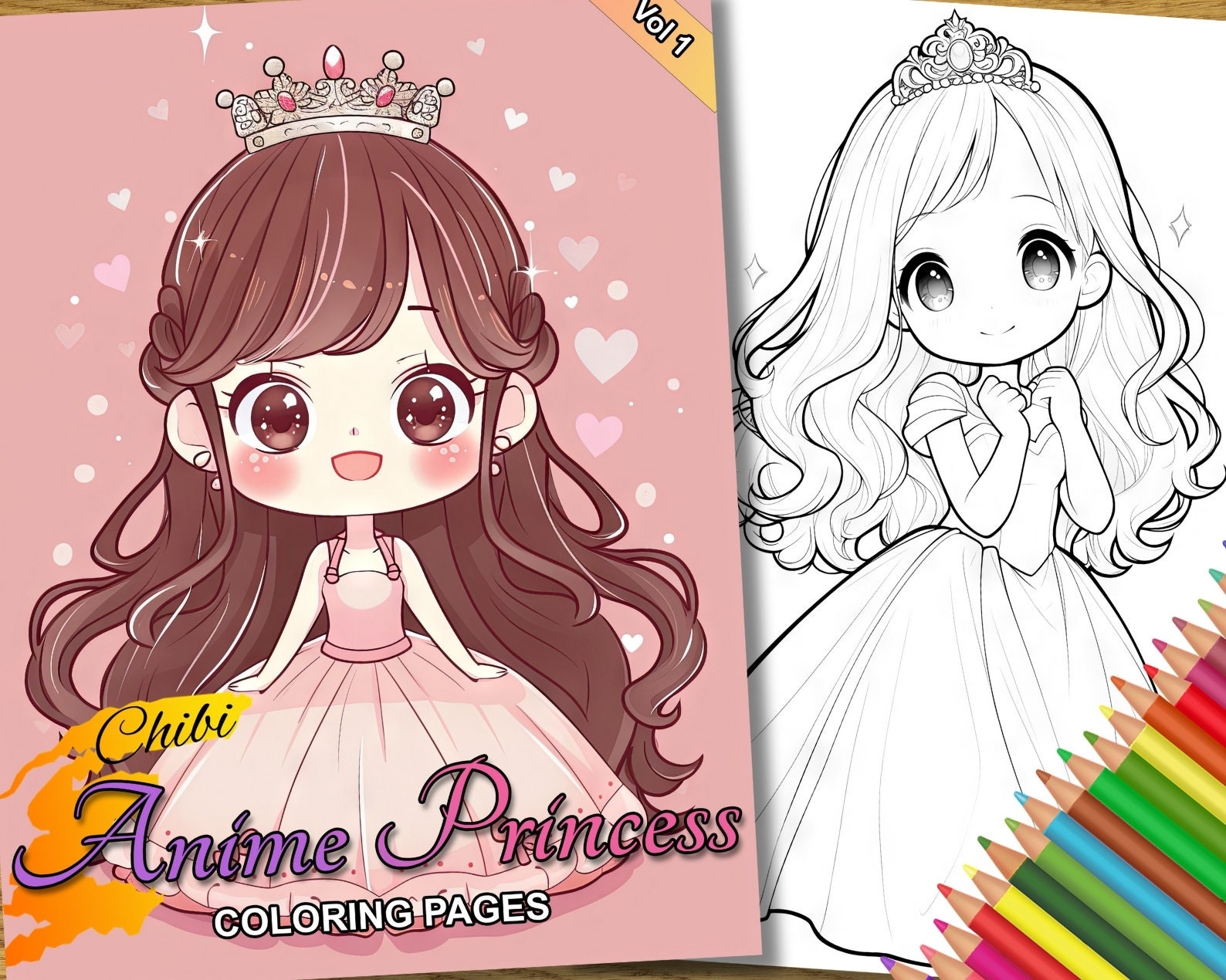 Chibi Anime Princess Coloring Pages Vol 1 Printable Cute Chibi Art For All Ages 50 Adorable Characters Instant Download PDF Etsy Chibi Anime Princess Coloring Pages Vol 1 Printable Cute Chibi Art For All Ages 50 Adorable Characters Instant Download PDF Etsy