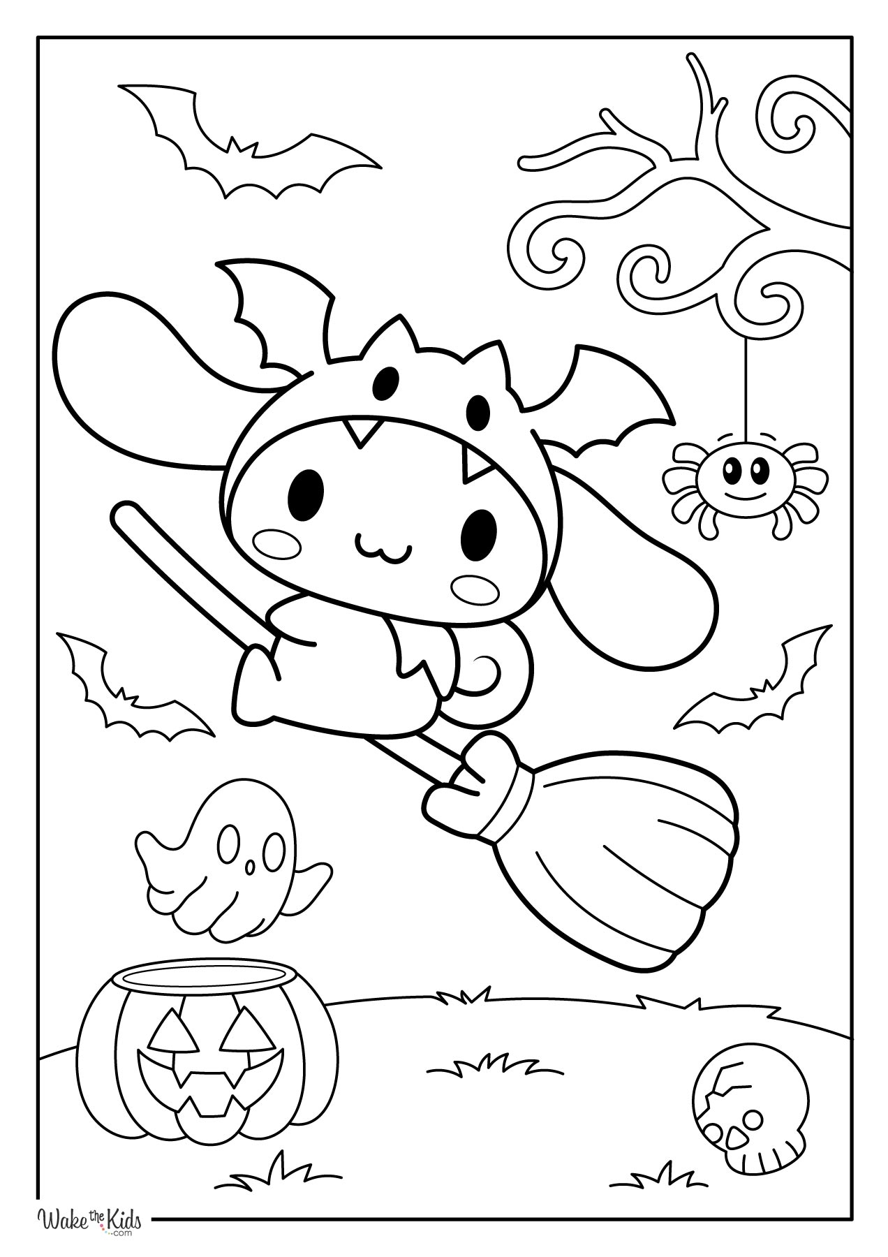 Cinnamoroll Coloring Pages Free Printable PDFs WakeTheKids
