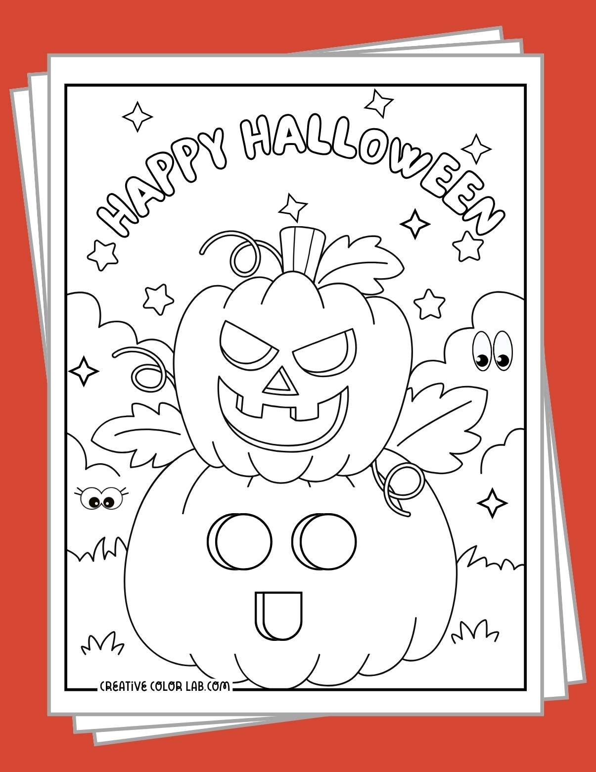 Collection Of Chilling Halloween Coloring Pages Collection Of Chilling Halloween Coloring Pages