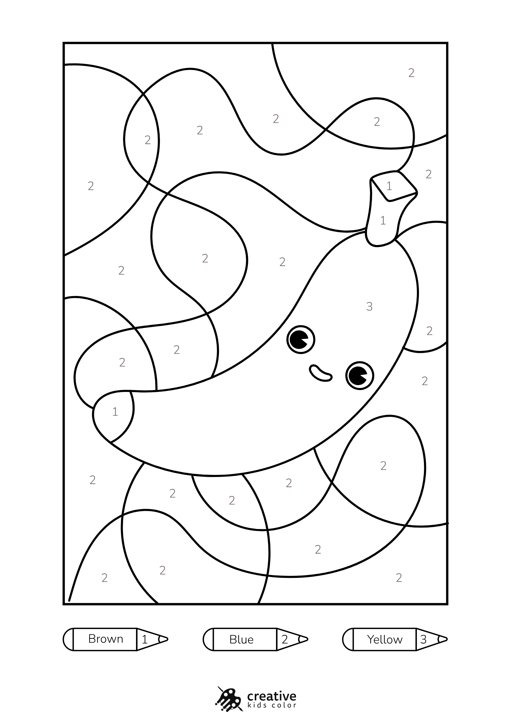 Color By Number Coloring Pages 50 Free Printable PDFs  Color By Number Coloring Pages 50 Free Printable PDFs