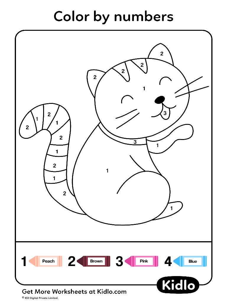 color by numbers coloring pages color by numbers coloring pages