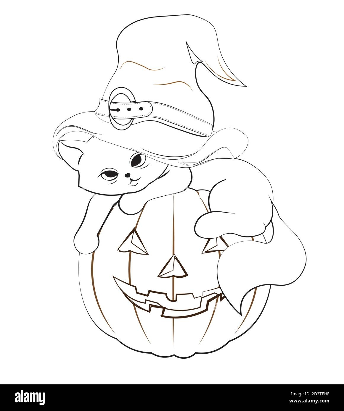 halloween kitten coloring pages halloween kitten coloring pages