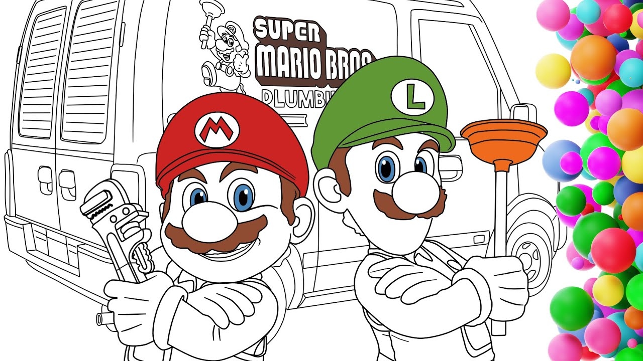 Coloring Mario And Luigi Super Mario Bros Coloring Pages For Kids YouTube Coloring Mario And Luigi Super Mario Bros Coloring Pages For Kids YouTube
