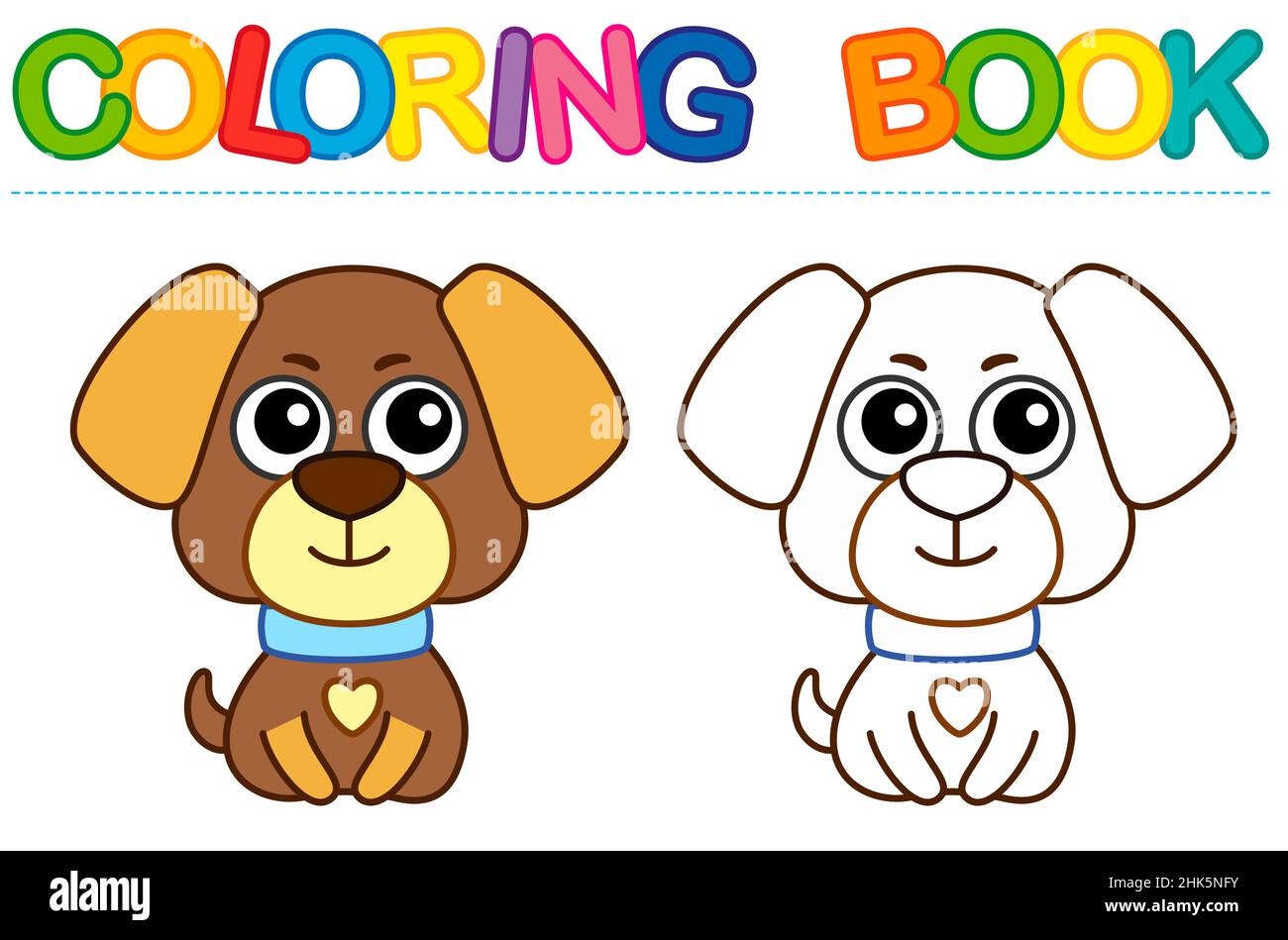 Coloring Page Funny Puppy Dog Vector Coloring Book For Childrens Activity Stock Vector Image Art Alamy Coloring Page Funny Puppy Dog Vector Coloring Book For Childrens Activity Stock Vector Image Art Alamy