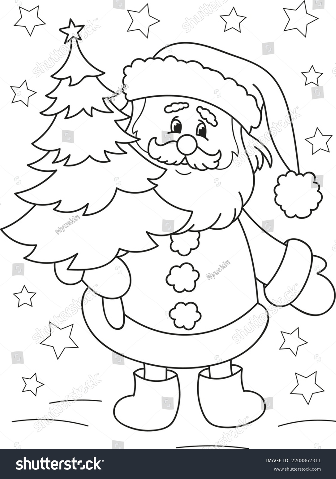 Coloring Page Outline Cartoon Smiling Cute Stock Vector Royalty Free 2208862311 Shutterstock Coloring Page Outline Cartoon Smiling Cute Stock Vector Royalty Free 2208862311 Shutterstock
