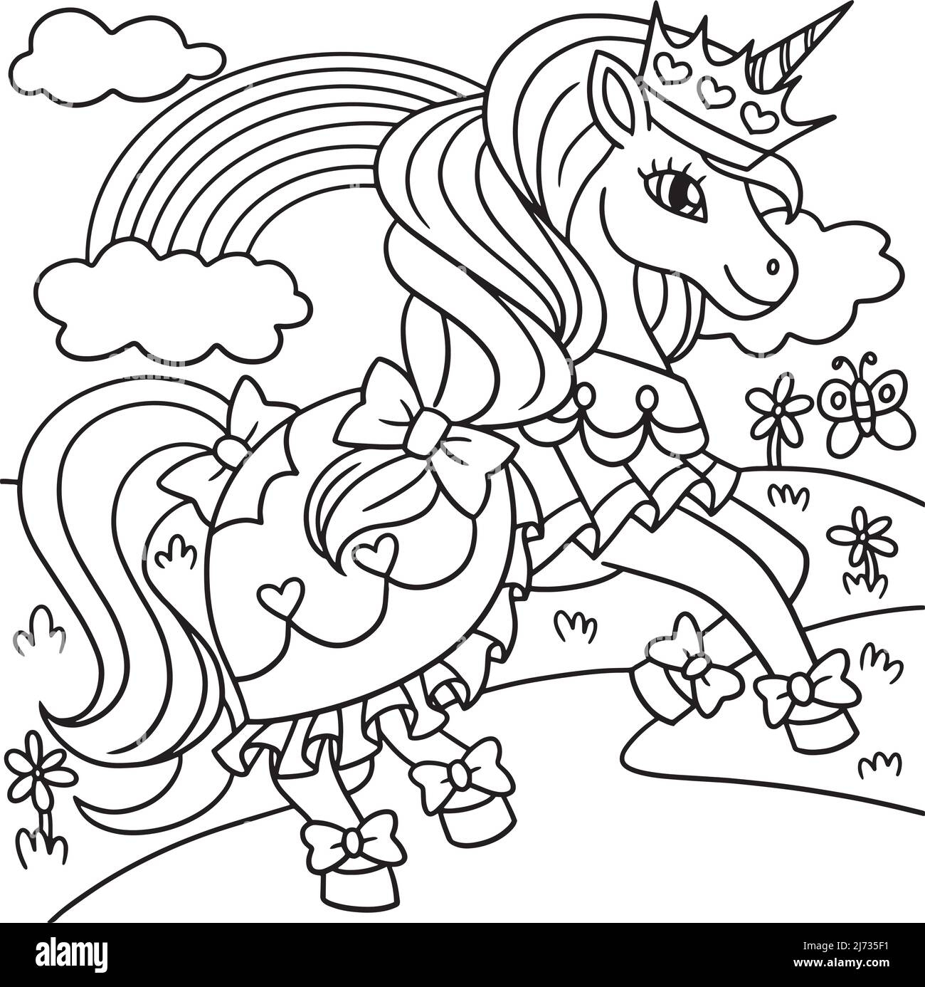 Coloring Page Unicorn Hi res Stock Photography And Images Alamy Coloring Page Unicorn Hi res Stock Photography And Images Alamy