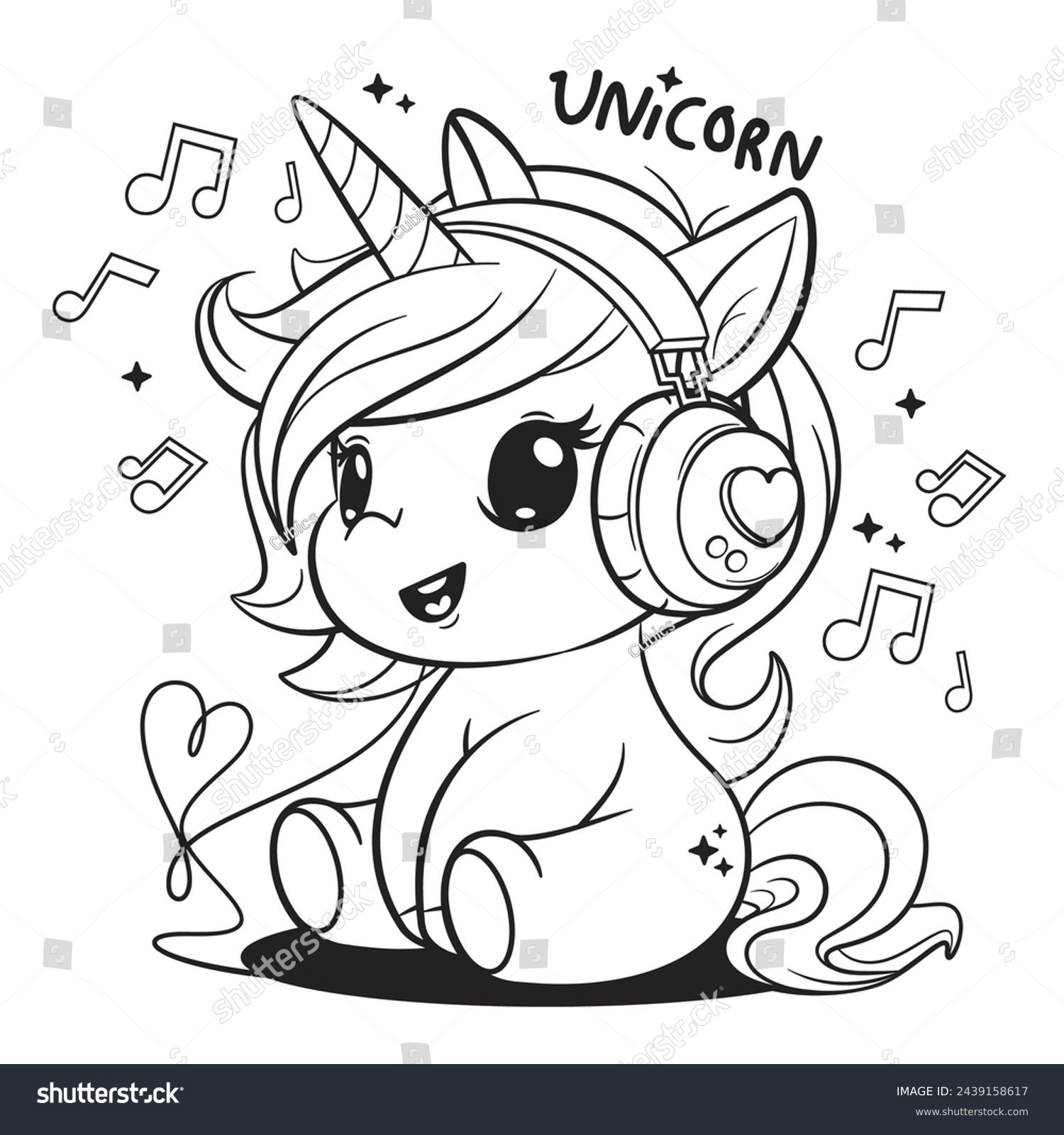 Coloring Pages Happy Cute Unicorn Cartoon Stock Vector Royalty Free 2439158617 Shutterstock Coloring Pages Happy Cute Unicorn Cartoon Stock Vector Royalty Free 2439158617 Shutterstock