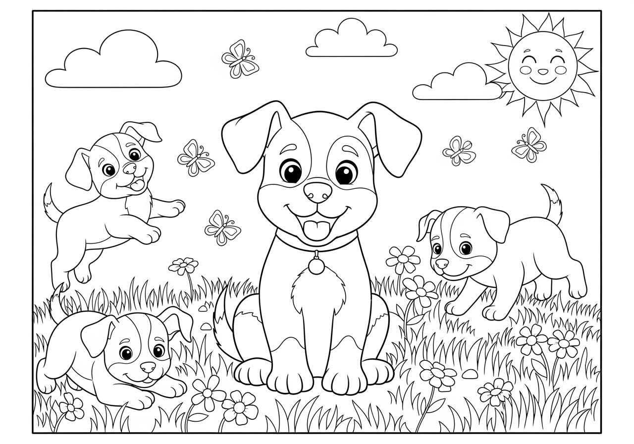 Coloring Pages Puppies Printables Free Download Coloring Pages Puppies Printables Free Download
