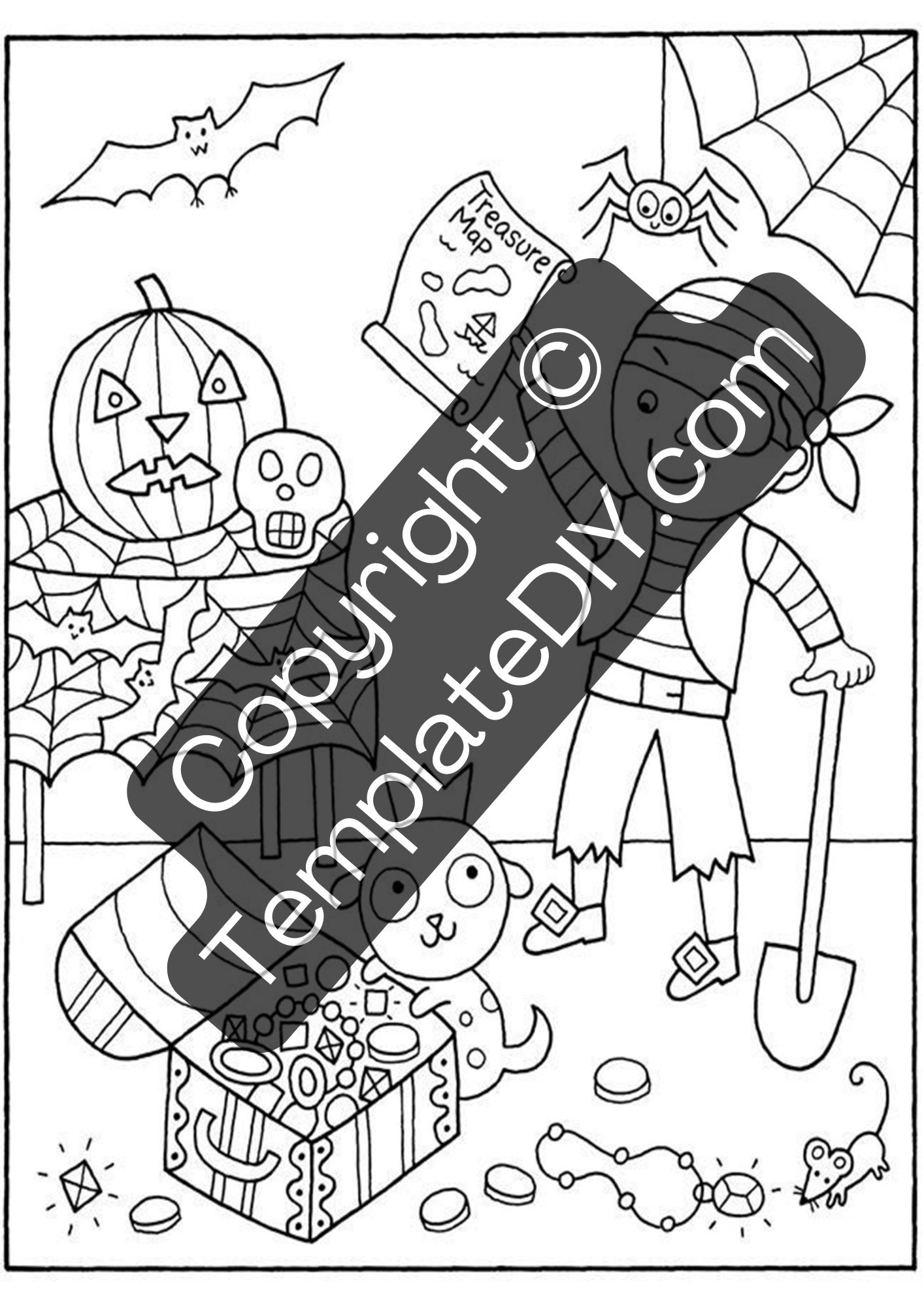 Crayola Halloween Coloring Pages Template Printable PDF Crayola Halloween Coloring Pages Template Printable PDF