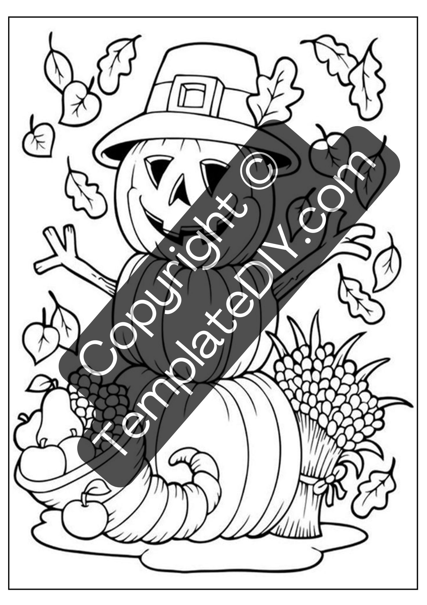 Crayola Halloween Coloring Pages Template Printable PDF Crayola Halloween Coloring Pages Template Printable PDF