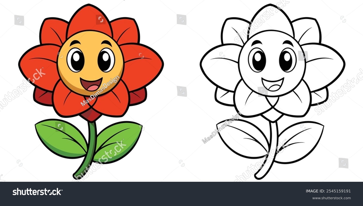 Cute Flower Smile Cartoon Coloring Pages Stock Vector Royalty Free 2545159191 Shutterstock Cute Flower Smile Cartoon Coloring Pages Stock Vector Royalty Free 2545159191 Shutterstock