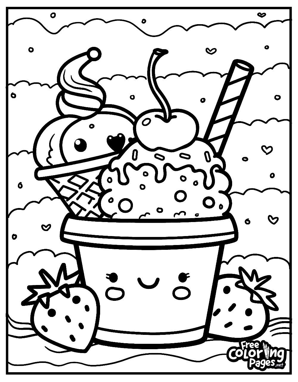 Cute Food Coloring Pages Free Coloring Pages Cute Food Coloring Pages Free Coloring Pages