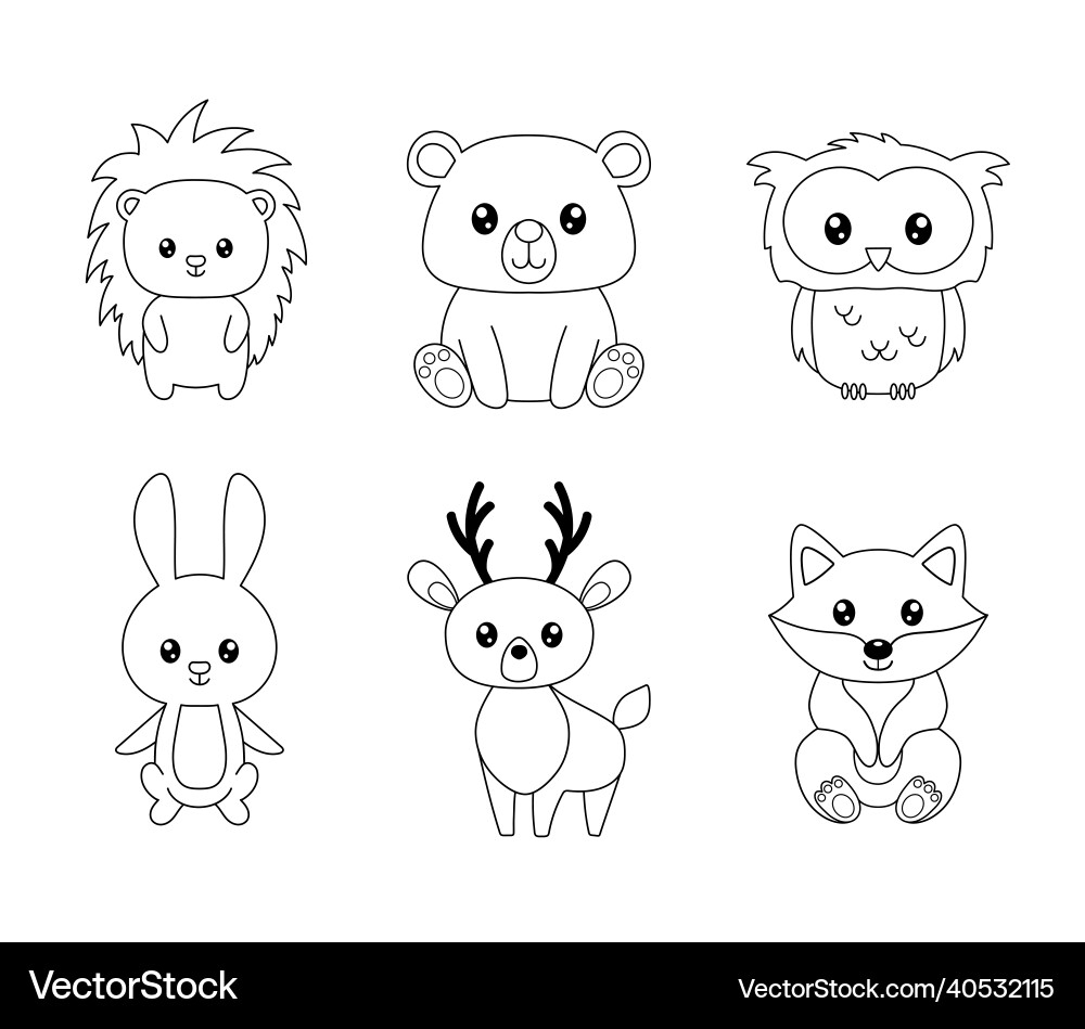 forest animals coloring pages forest animals coloring pages