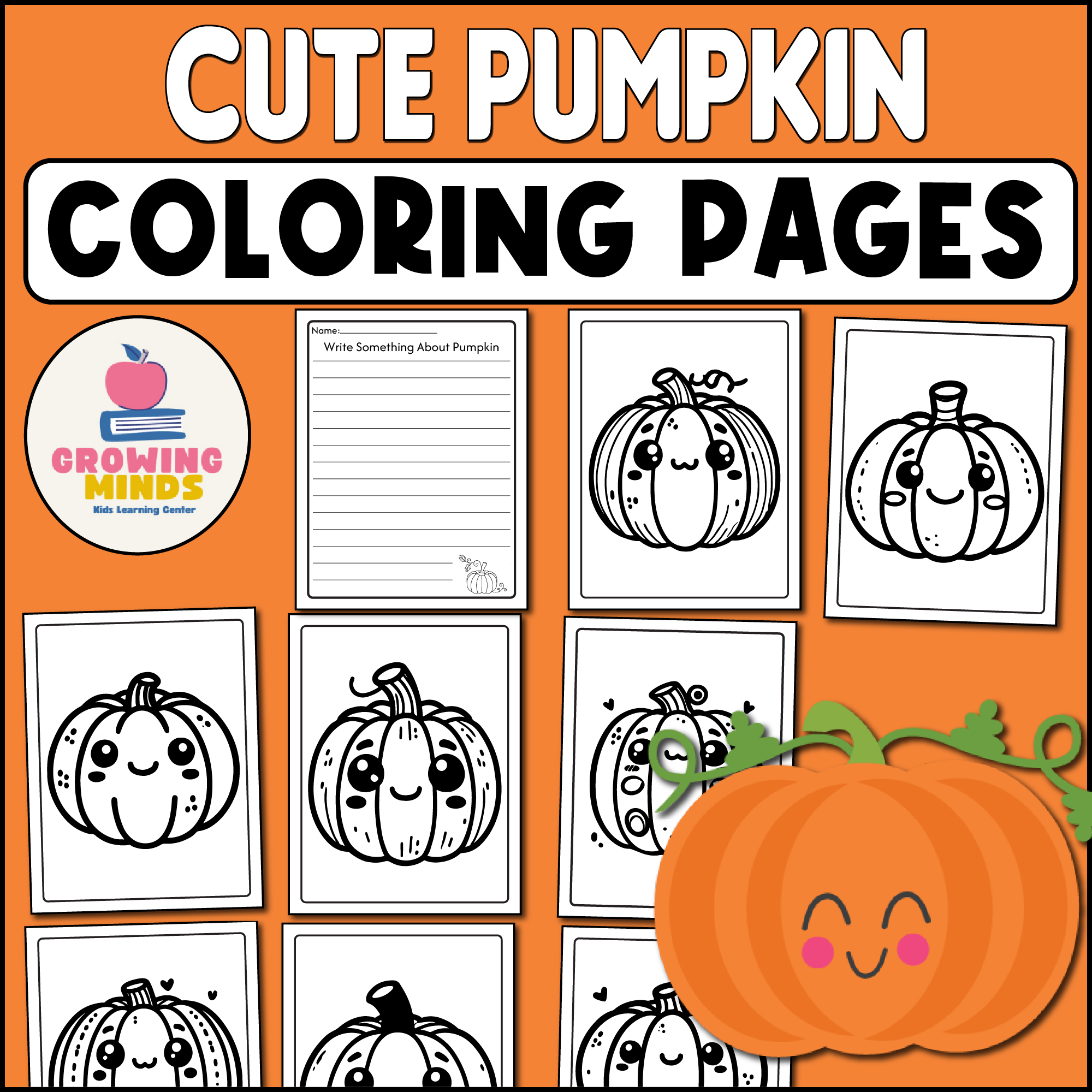 Cute Pumpkin Coloring Pages writing Notes Autumn Halloween Coloring Sheet Made By Teachers