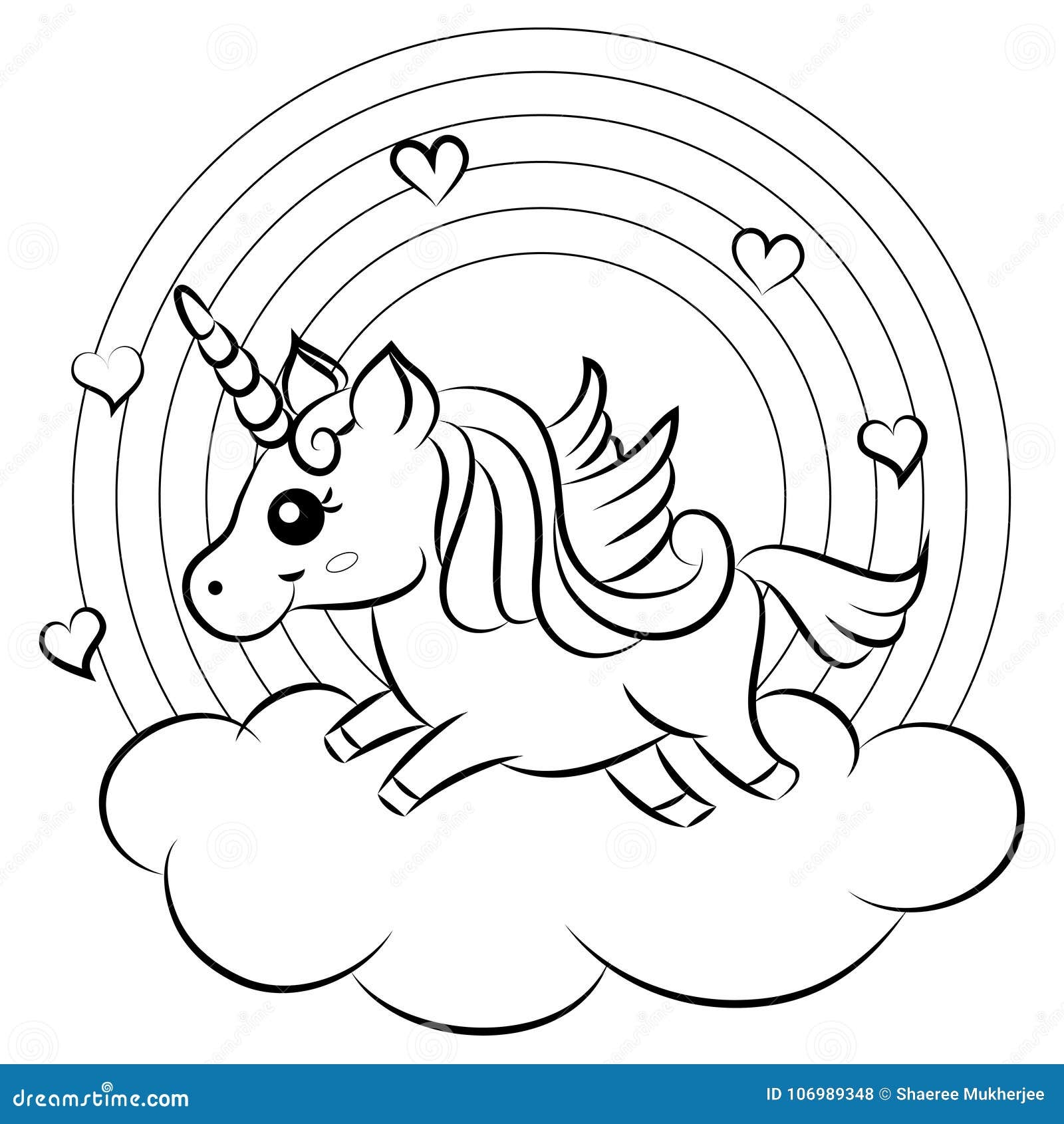 unicorn rainbow coloring pages unicorn rainbow coloring pages