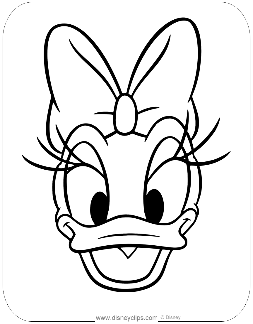 daisy the duck coloring pages daisy the duck coloring pages