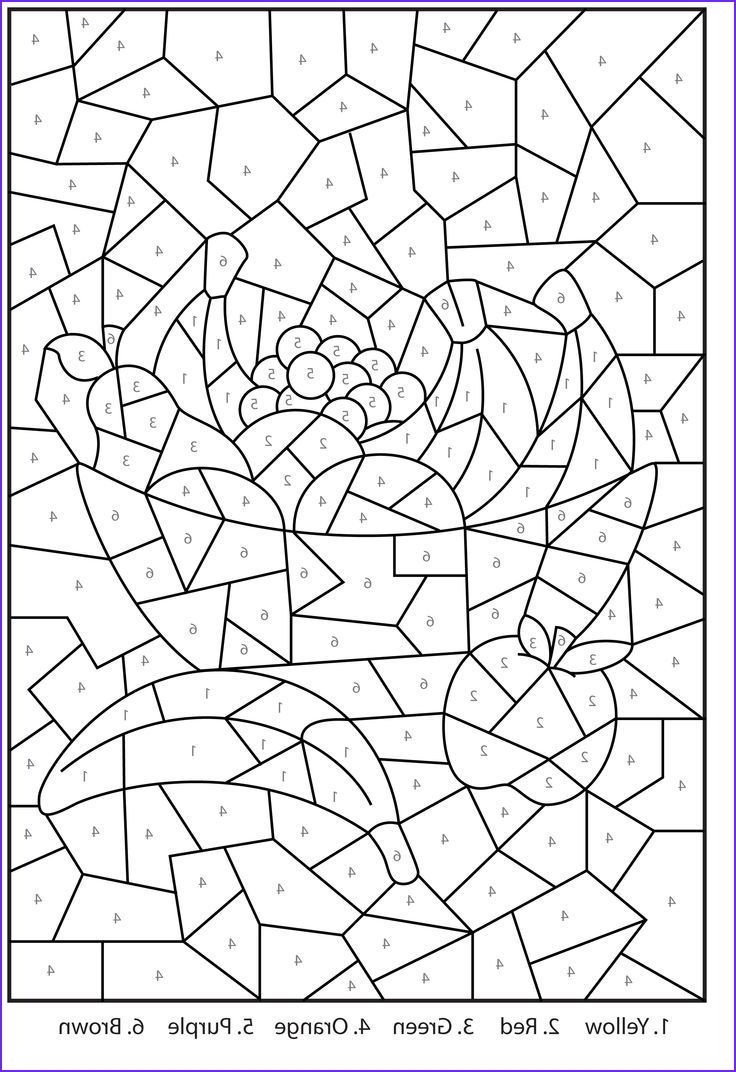 printable color by number coloring pages printable color by number coloring pages