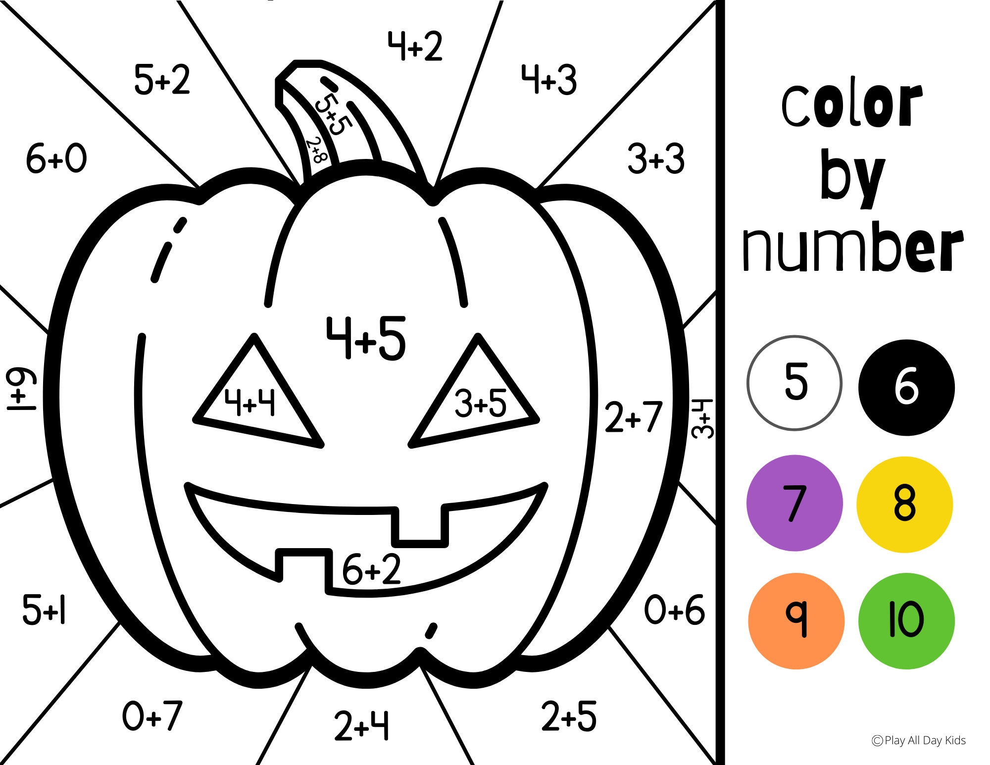 color by number halloween coloring pages color by number halloween coloring pages